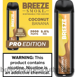 Breeze Vape Amazon | Breeze Pro 2000 Puffs Coconut Banana 6L6DH26