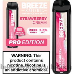 Breeze Vape Cost | Breeze Pro 2000 Puffs Strawberry Cream 6L6DH13