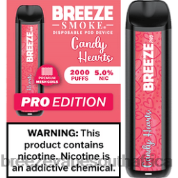 Breeze Vape Prime | Breeze Pro 2000 Puffs Candy Hearts 6L6DH29