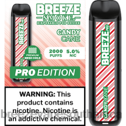 Breeze Vape South Africa | Breeze Pro 2000 Puffs Candy Cane 6L6DH30